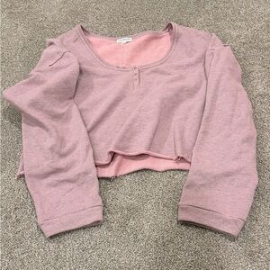 EARTHBOUND Pink Knit Top